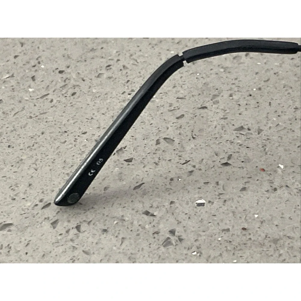 TIMEX TMX WARP Black Rectangular Eyeglasses Frames ONLY 49-18 140 READ Full Rim